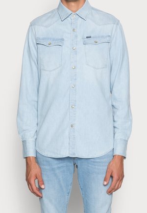 Overhemd - light-blue denim