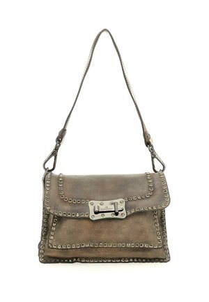 MONTEPULCIANO - Borsa a tracolla - ghiaccio strass grigio