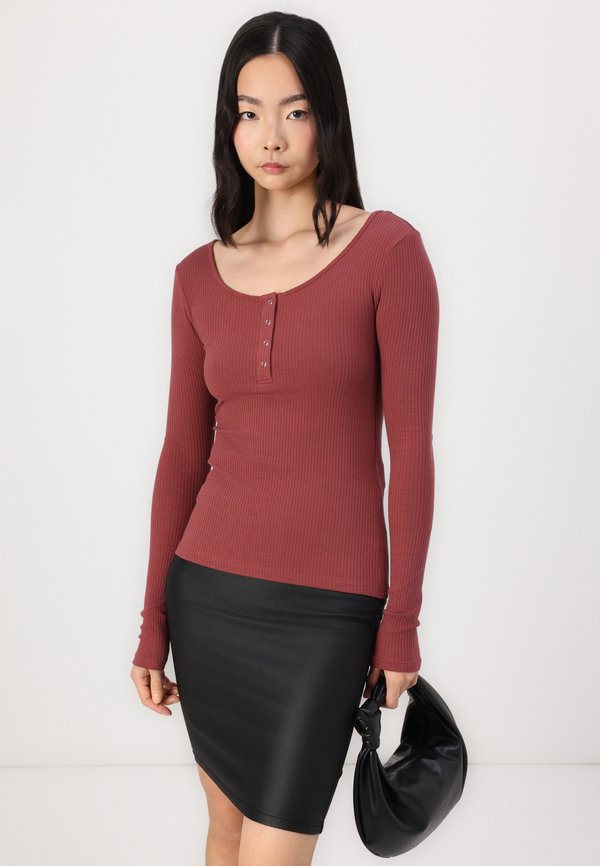 PCKITTE - Long sleeved top - apple butter4