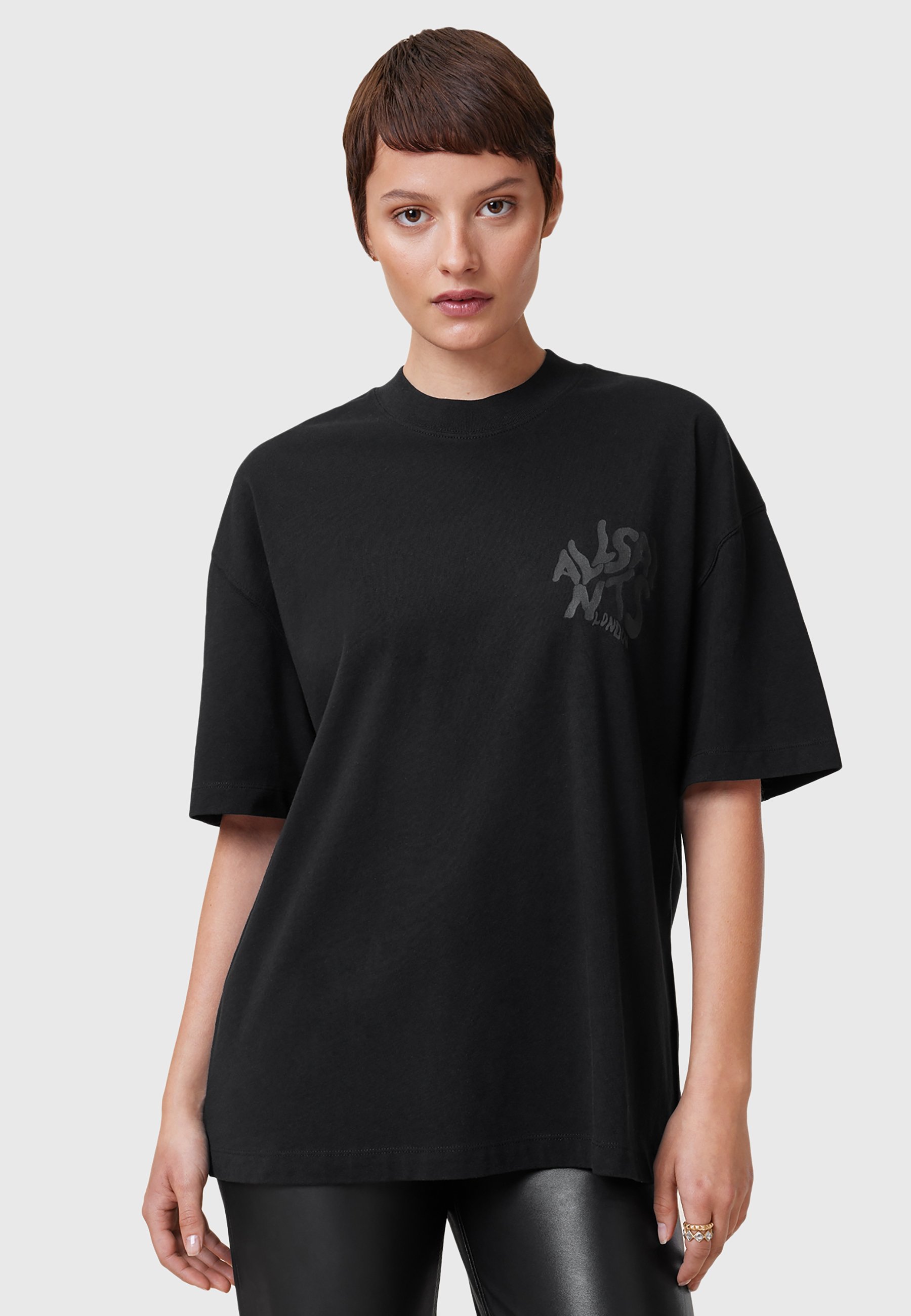 ★ALLSAINTS★ dylan crew t-shirt Buy AllSaints Grey Dillon Crew T-Shirt from Next Poland