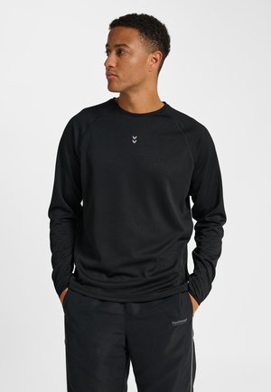 PULSE PERFORMANCE MIDLAYER - Langærmet T-shirt - black