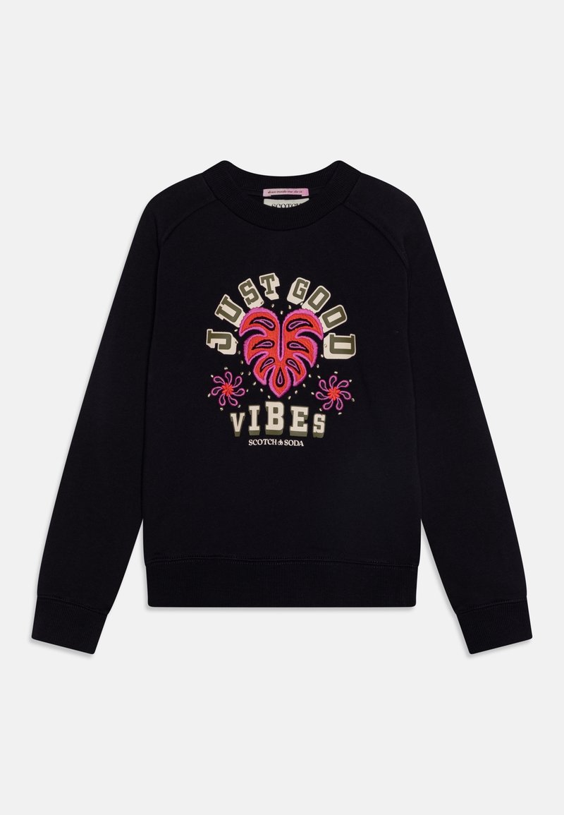 Scotch & Soda RELAXED FIT ARTWORK - Felpa - night
