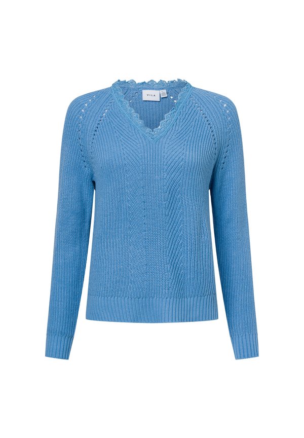 VIOA - Strickpullover - hellblau