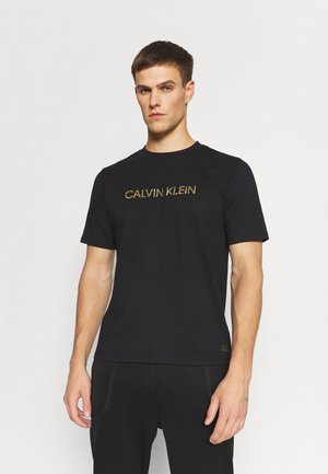 Print T-shirt - black/capulet olive
