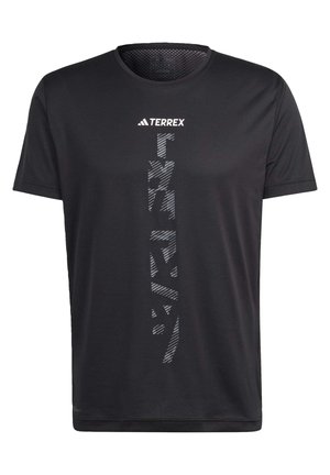 Adidas Terrex AGRAVIC TRAIL  - T-shirt con stampa - black