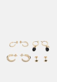 Pieces PCANNE EARRINGS 4 PACK - Brincos - gold-coloured