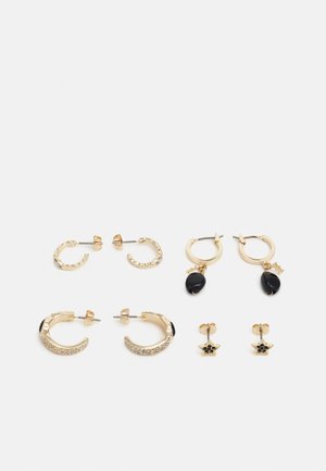 Pieces PCANNE EARRINGS 4 PACK - Brincos - gold-coloured