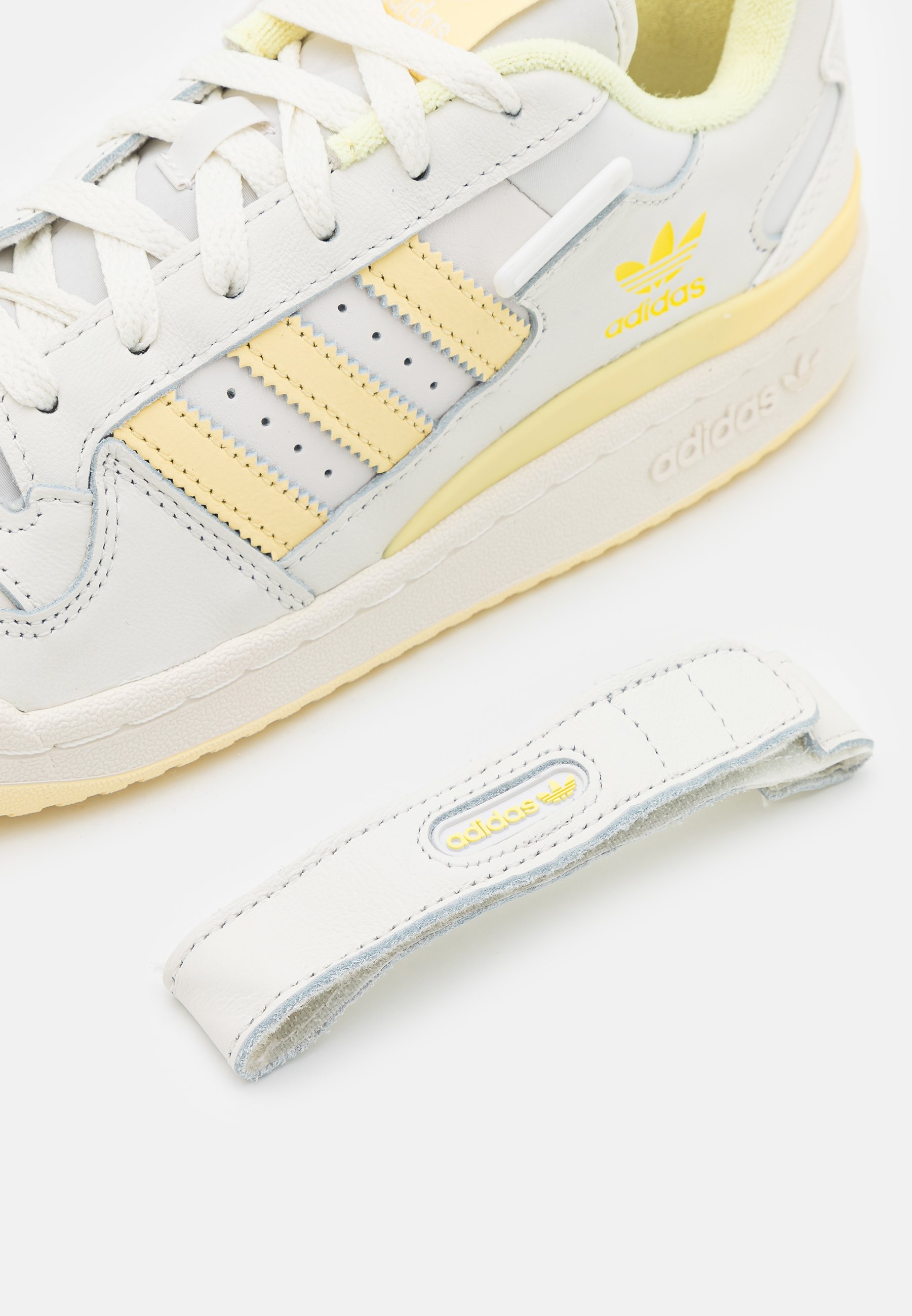 Adidas Originals Forum Trainers Cloud white/almost yellow/off, Women's, Size: 7.5, White - PU