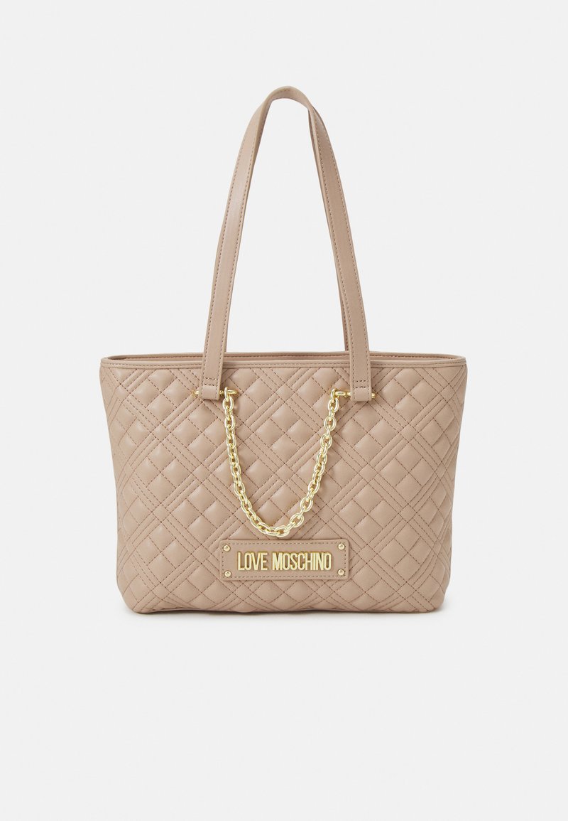 Love Moschino QUILTED BAG Shopping Bag taupe Zalando.at