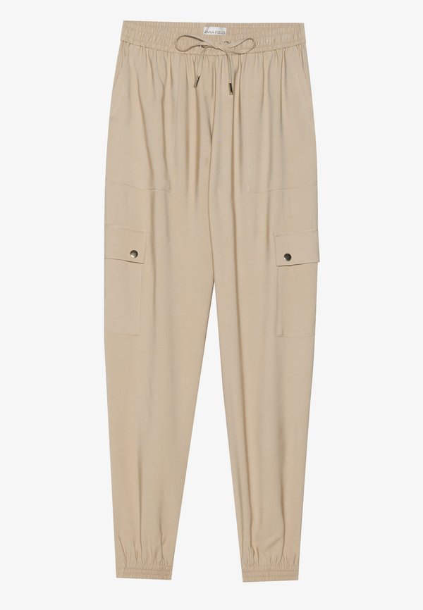 Cargo trousers - dusty khaki3