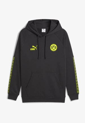 BVB KING - Jersey con capucha - flat dark gray-yellow alert