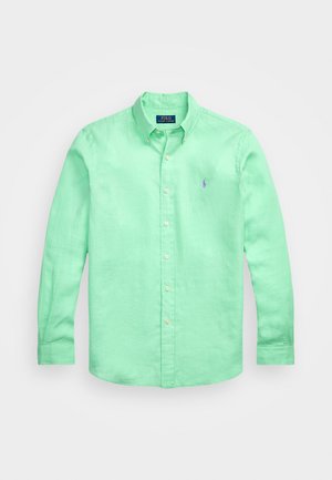Polo Ralph Lauren CUSTOM FIT LINEN SHIRT - Chemise - aqua verde