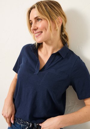 FatFace, REGULAR FIT 2 PACK SHORT SLEEVE SHIRT - Poloshirts - navy white
