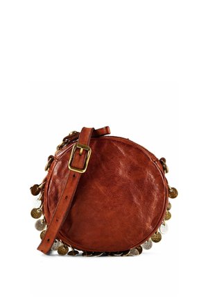 PRISCILLA MINI - Sac bandoulière - cognac