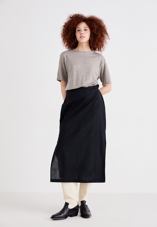 SLFVILJA TEE - Basic T-shirt - vetiver3