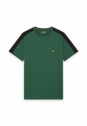 Lyle & Scott, LYLE & SCOTT SS T-SHIRTS PADEL TAPED T-SHIRT - T-Shirt print - z canopy green