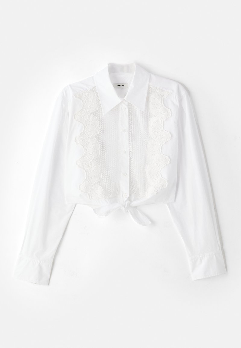 sandro Overhemdblouse wit