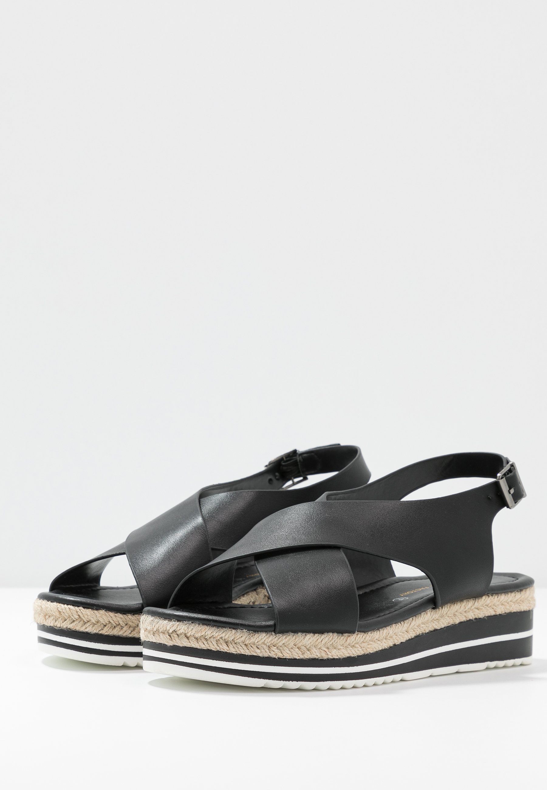 Divine Factory Platåsandaler - noir Divine Factory Platåsandaler - noir
