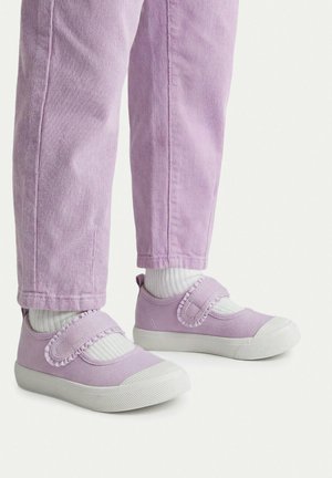 DeeZee, DEEZEE SLIPPERS GIRL PURPLE 5907964182405 - Ballerinasko m/ rem - purple