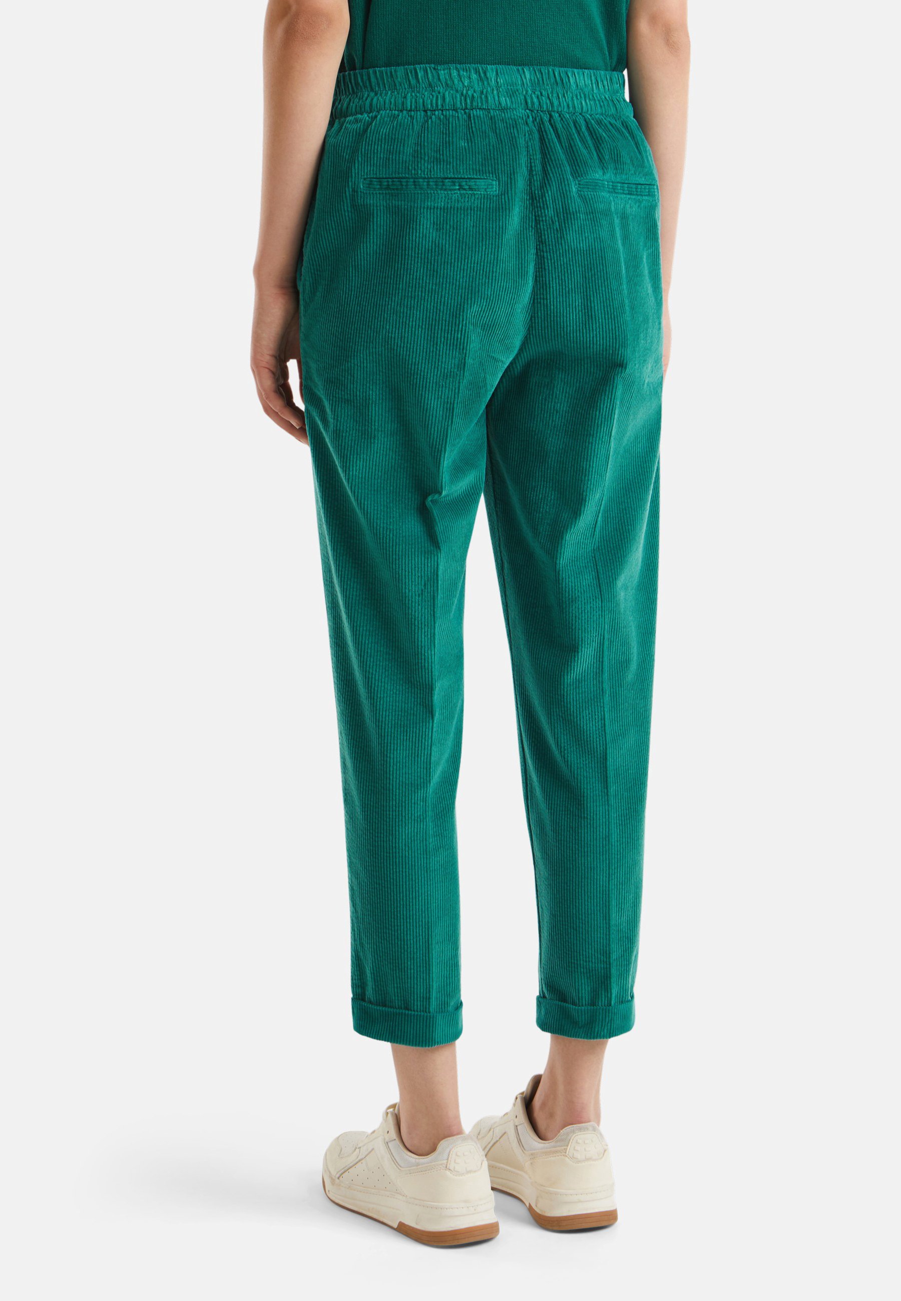 United Colors Of Benetton Pantalone Denim Stretch - Marine Fit Gamba Ampia - Stone Washed Blue