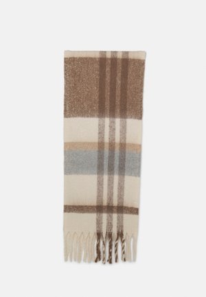 Vero Moda VMIVY LEAGUE SCARF - Écharpe - birch/brown lentil//silver mink