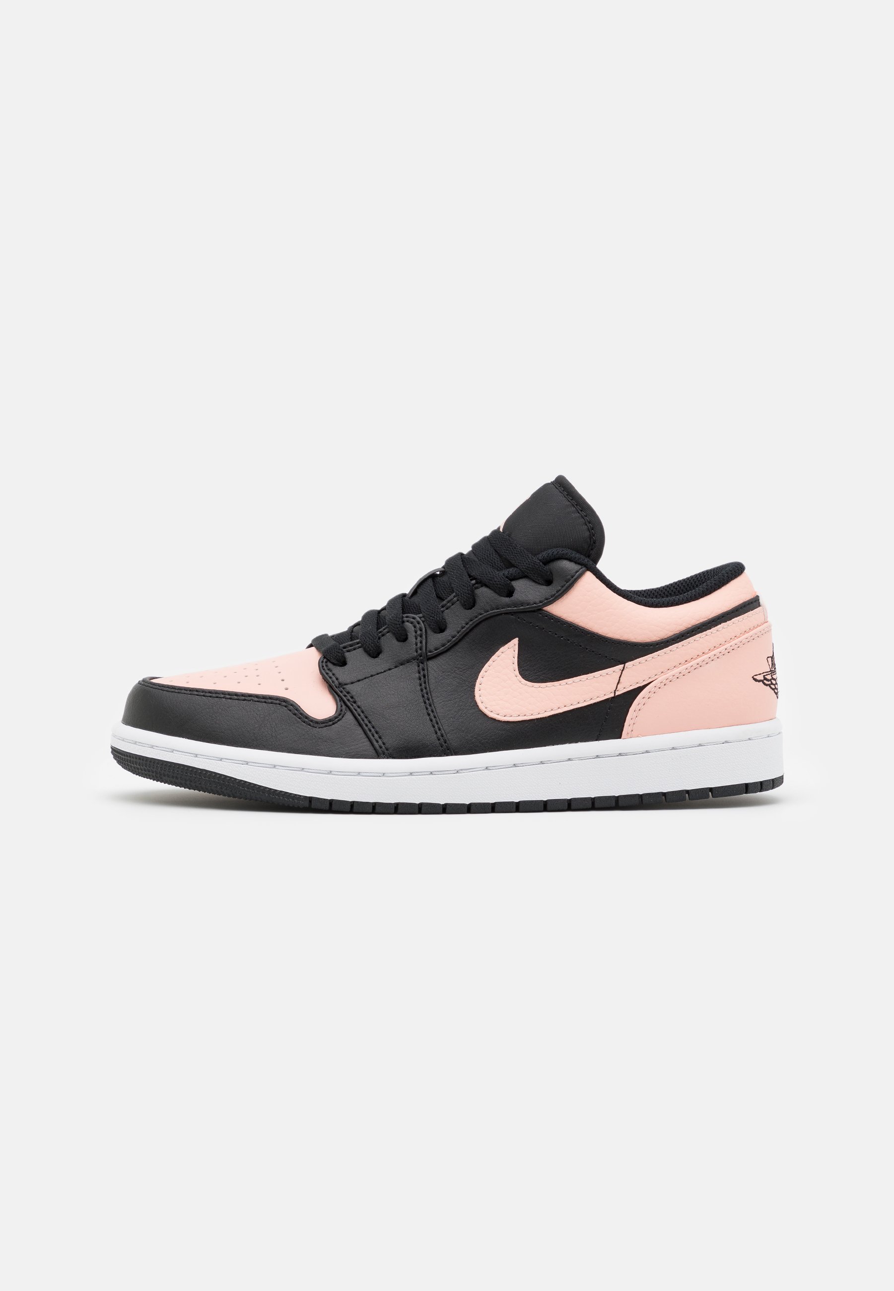 orange white and black jordan 1s