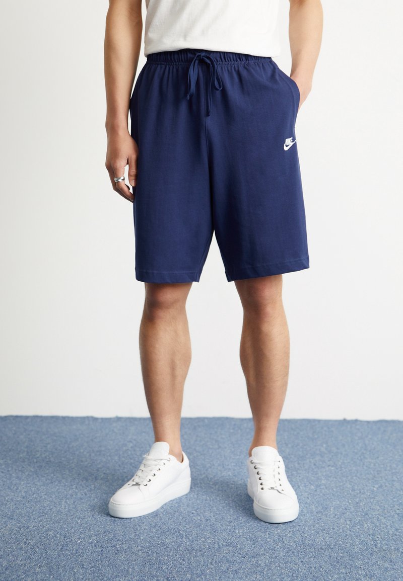 Nike Sportswear - CLUB  - Shorts - midnight navy/white, Forstør