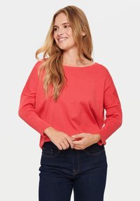 Saint Tropez MILASZ R-NECK - Maglione - cayenne