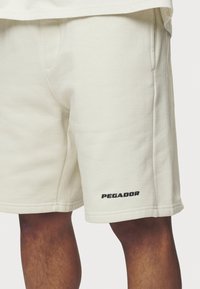 Pegador LOGO - Šorti - washed salty cream