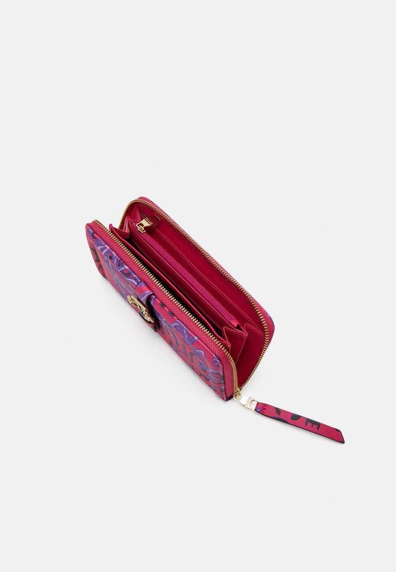 Versace Jeans Couture ZIP AROUND WALLET Wallet hot pink/violet/pink