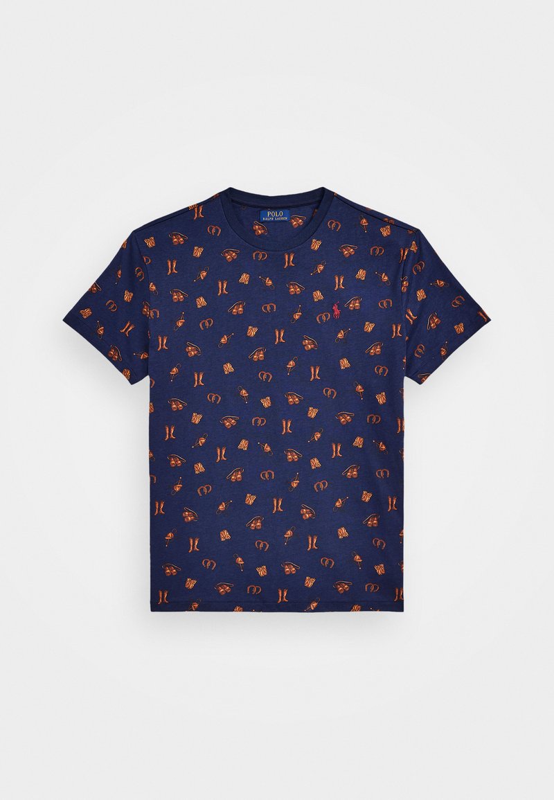 Polo Ralph Lauren CLASSIC FIT EQUESTRIAN JERSEY T-SHIRT - Μπλουζάκι με στάμπα - spectator convo navy