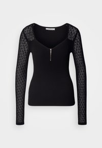 Morgan Langarmshirt - noir
