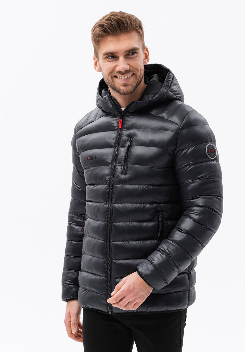 Ombre WITH HOOD - Vinterjacka - black