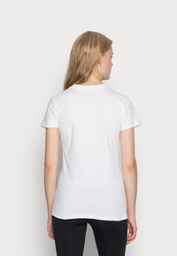 Nike Sportswear W NSW TEE JDI SLIM - Majica kratkih rukava s printom - white/black