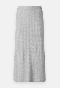 CABLE - Jupe trapèze - light grey