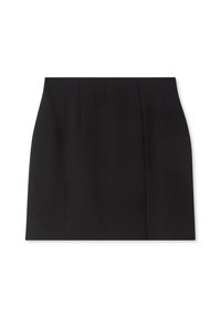 PLAIN-COLOURED WITH A SLIT - Gonna a campana - nero