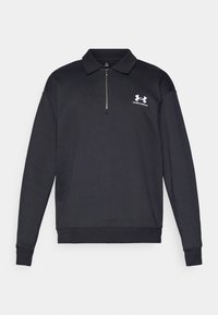 ICON COLLAR 1/4 ZIP - Sweatshirt - black