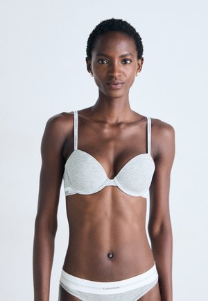 LIGHTLY LINED DEMI ICON  - T-shirt bra - grey heather