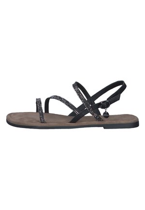 Riemensandalette - black comb