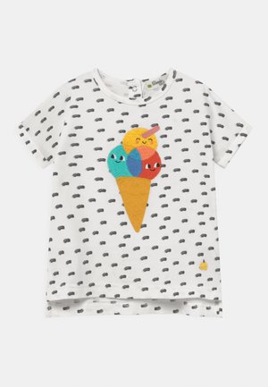 DAVID UNISEX - T-shirts med print - white