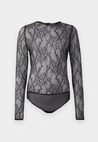ELECTRIC - Maglietta a manica lunga - black