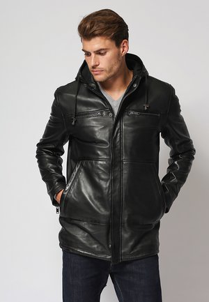 Le Temps Des Cerises LIESSE - Chaqueta de cuero - black