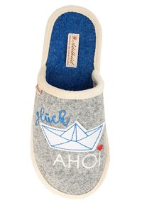 Adelheid Slippers - mausgrau