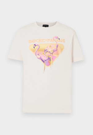 Emporio Armani T-shirts med print - jet stream