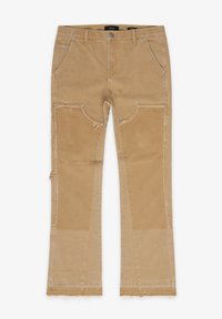 CUTTED - Jean droit - sand beige