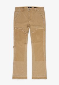 CUTTED - Jeans Bootcut - sand beige