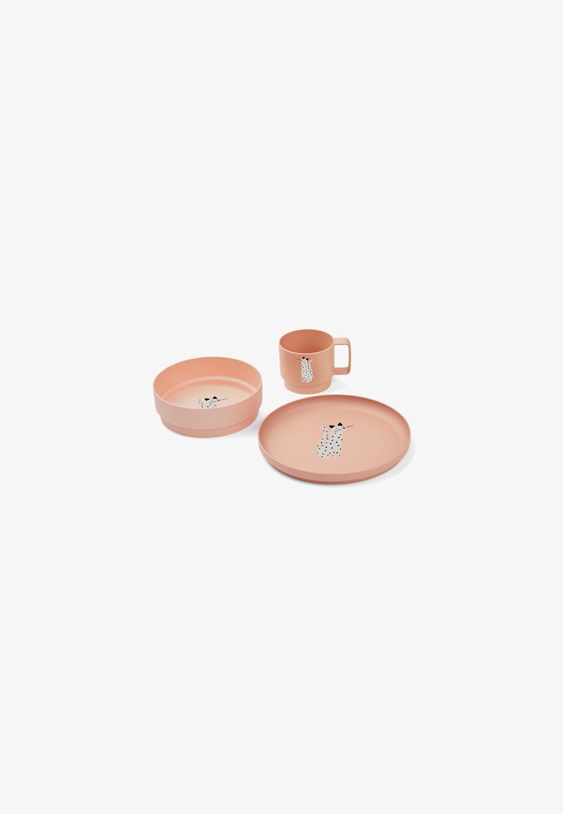 Liewood ARCHI TABLEWARE SET UNISEX - Lasten astiat & aterimet - cat / tuscany rose