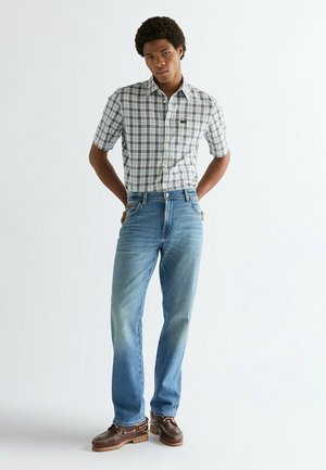 Wrangler, TEXAS REGULAR STRAIGHT - Vaqueros rectos - harbor_blue