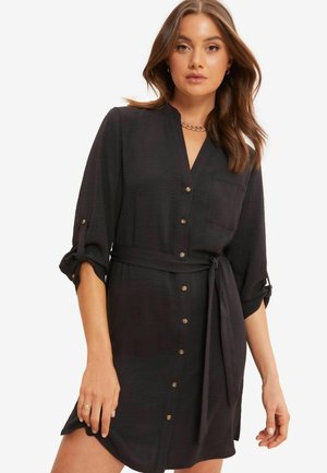 Vestido camisero - black