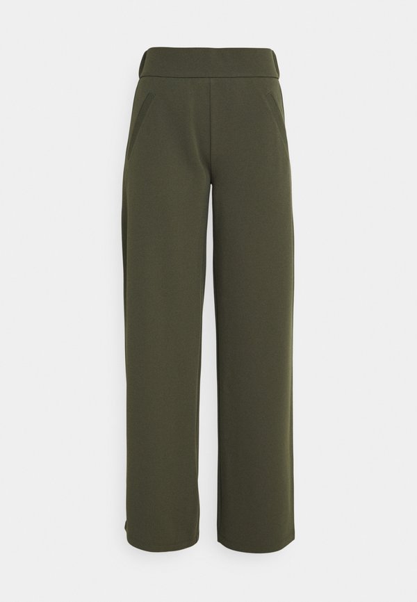 JDYLOUISVILLE CATIA WIDE - Trousers - forest night4
